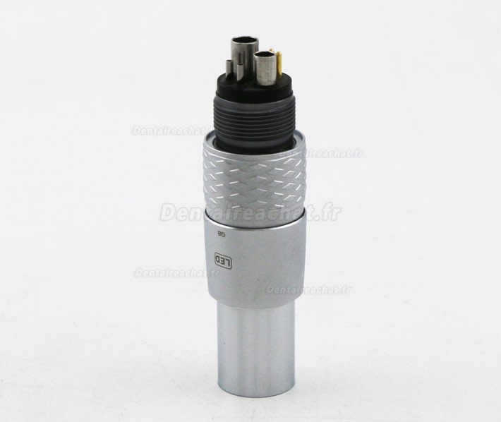 YUSENDENT® CX229-GN raccord rapide turbine dentaire avec lumière (compatible avec NSK)